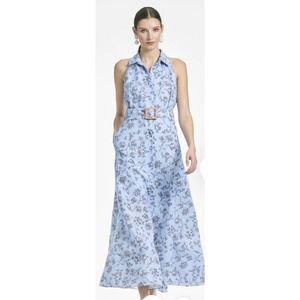 sachin & babi Casey Sky Floral Printed Dress Size 10
